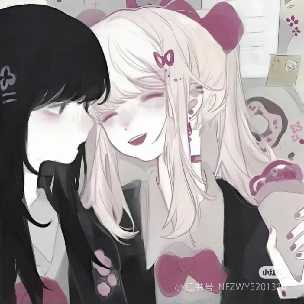 今天来发一位粉丝宝宝推荐的双女情侣头像