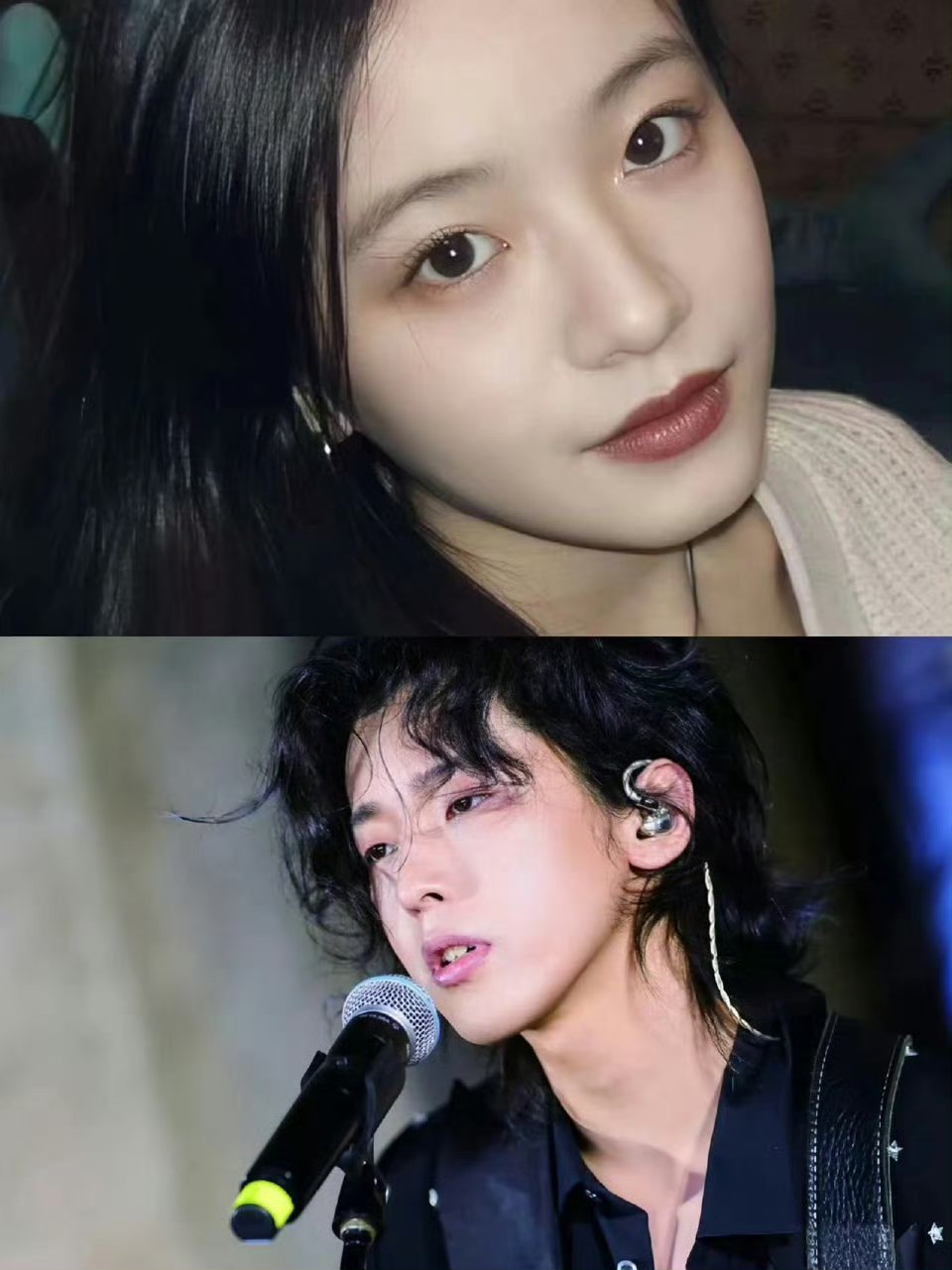 李庚希新男友又是玩乐队的,她真是唯爱滚男