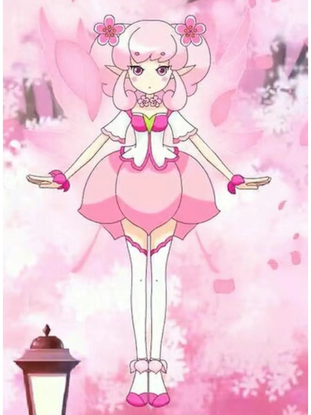 红雨,镇守花之法典的镇守精灵王. 象征:繁荣