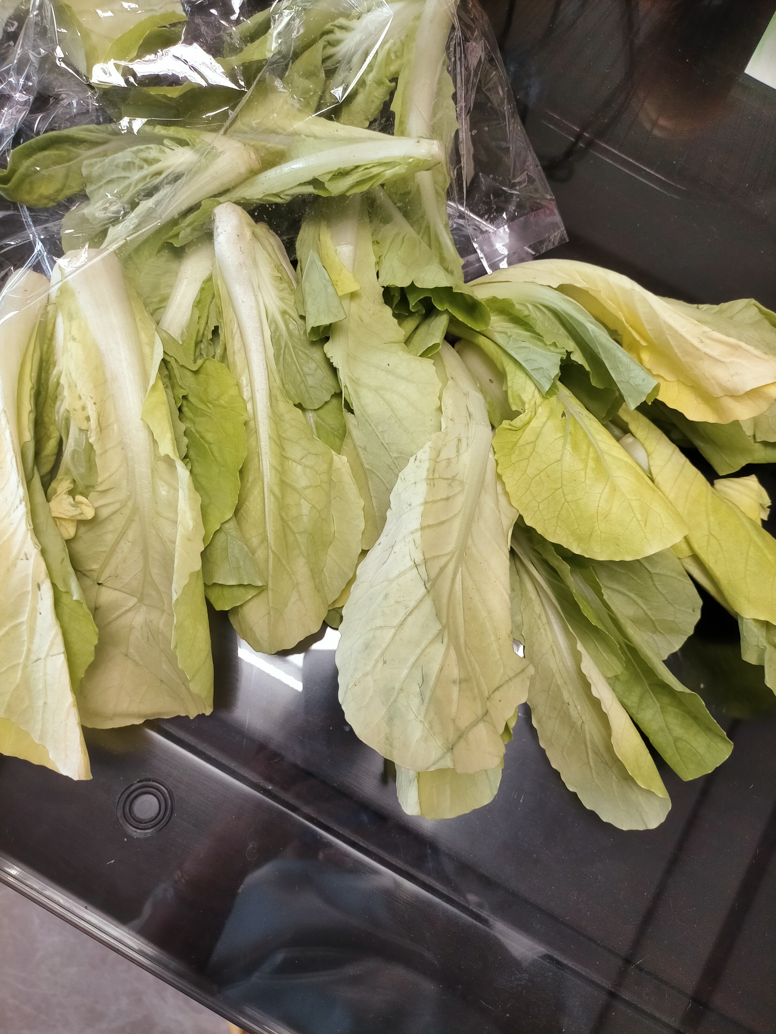 标签写着黄叶白菜.这能吃吗?