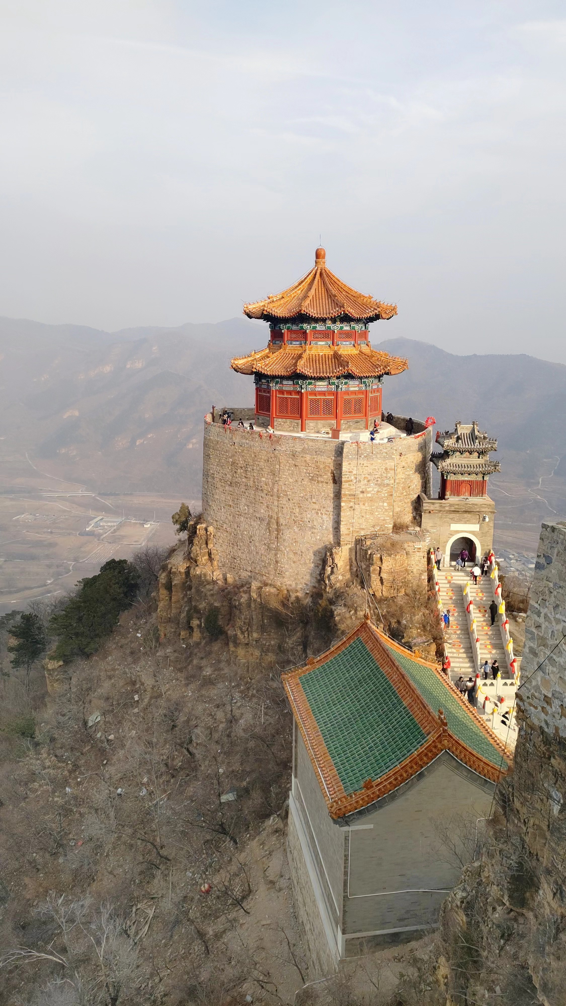 丫髻山旅游风景区图片