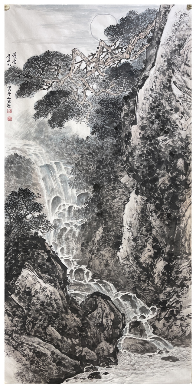 曾德智山水画作品