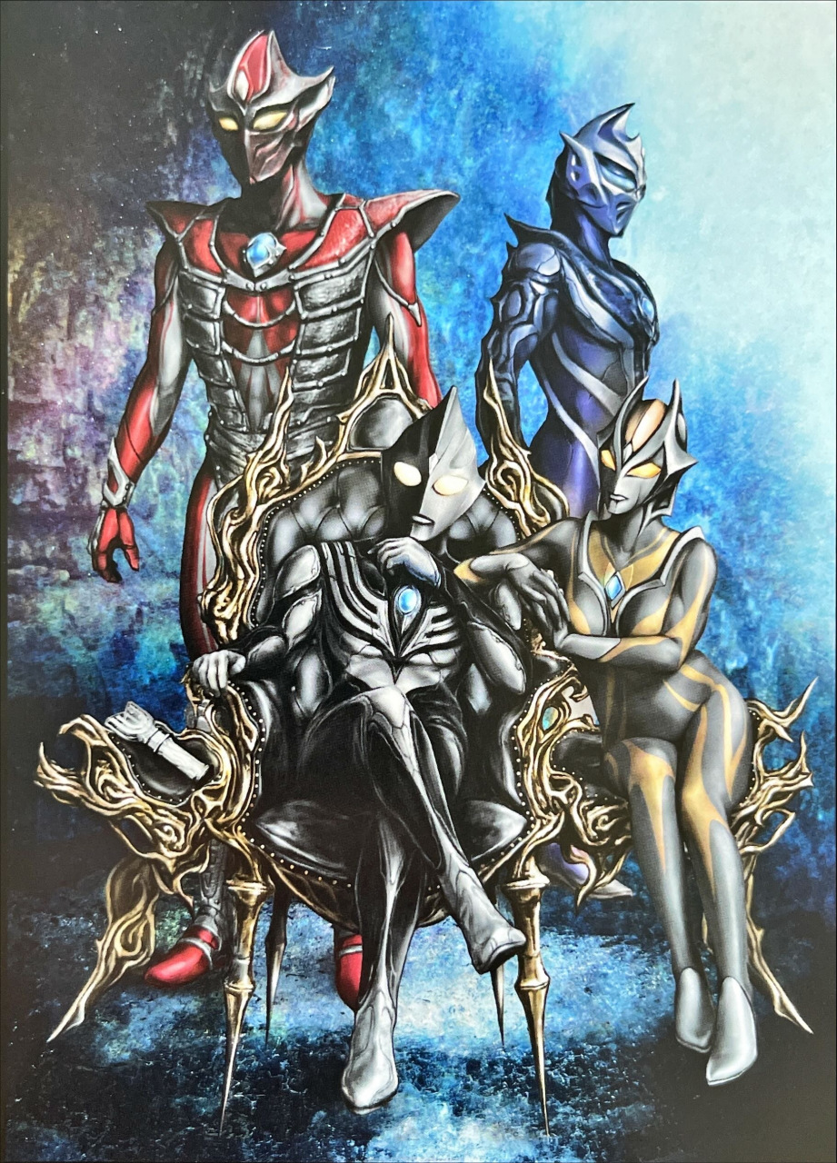 黑暗四人组 #奥特曼# #特摄奥特曼