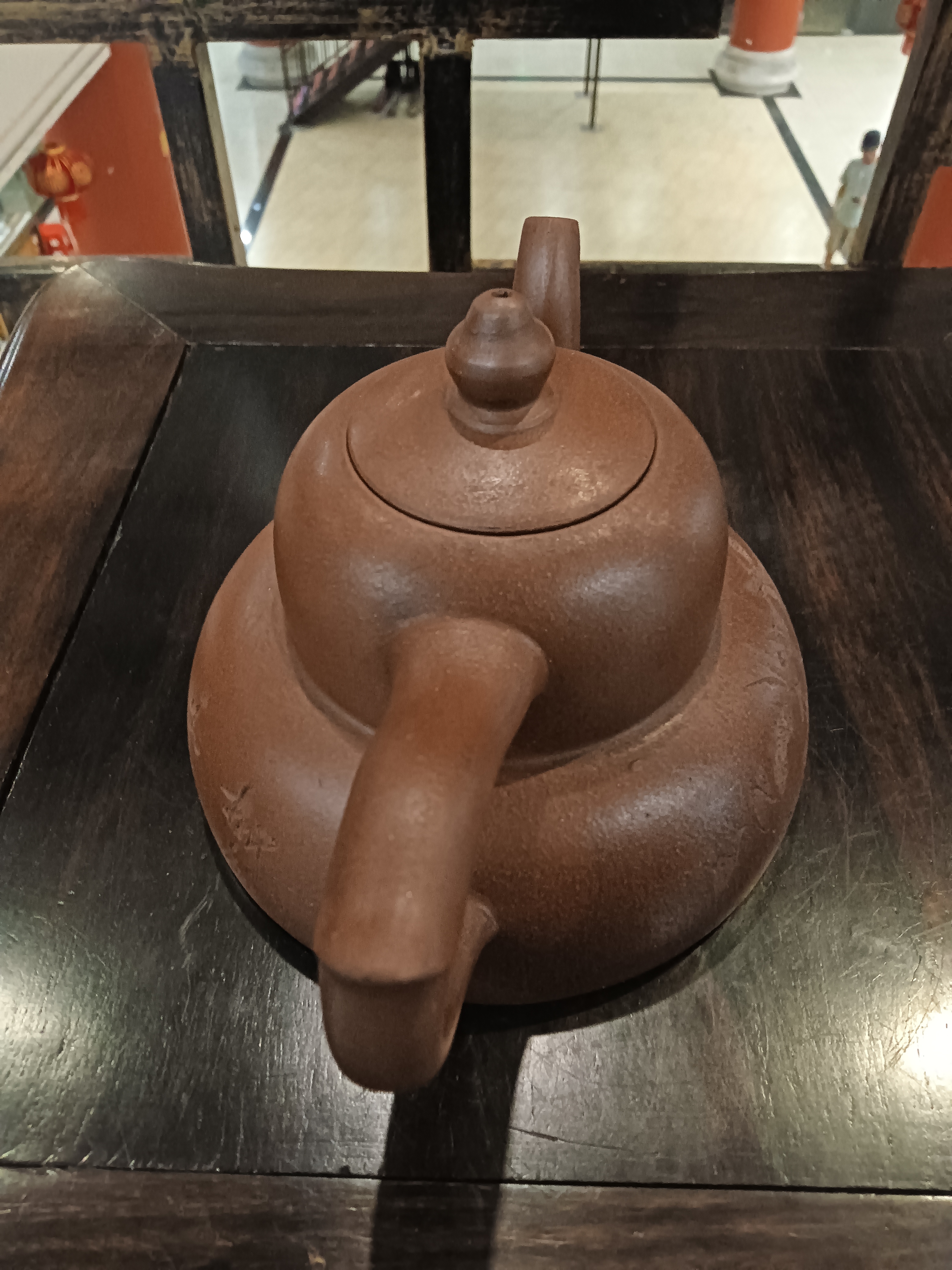 清代   吴月亭名家紫砂壶.  民间遗留老物件保存非常好.