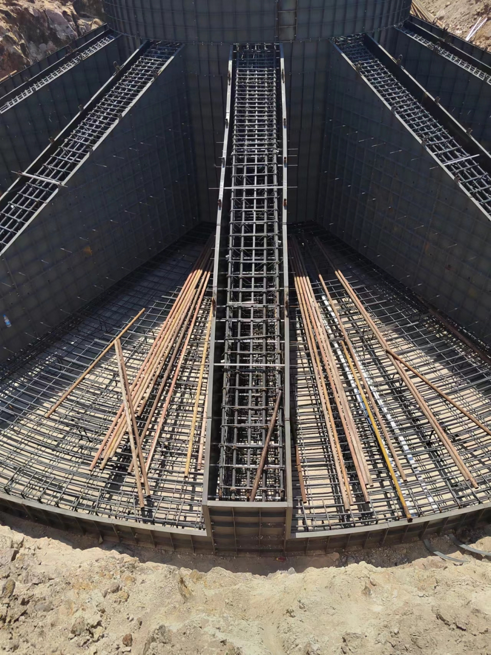 米字梁风电基础模板