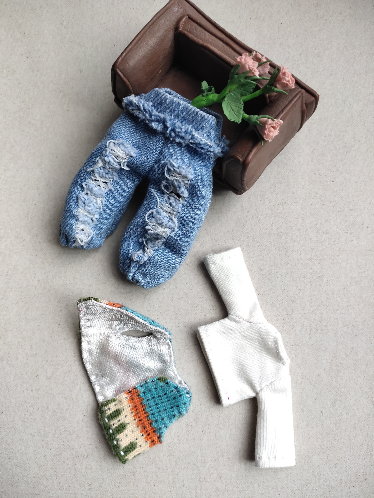 新人手工制作娃衣,ob11娃衣,小小的一只