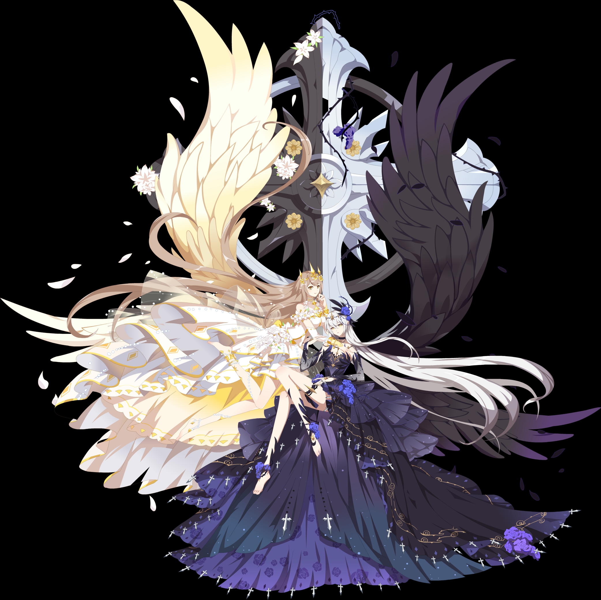 奥拉星米迦勒x路西法#奥拉星