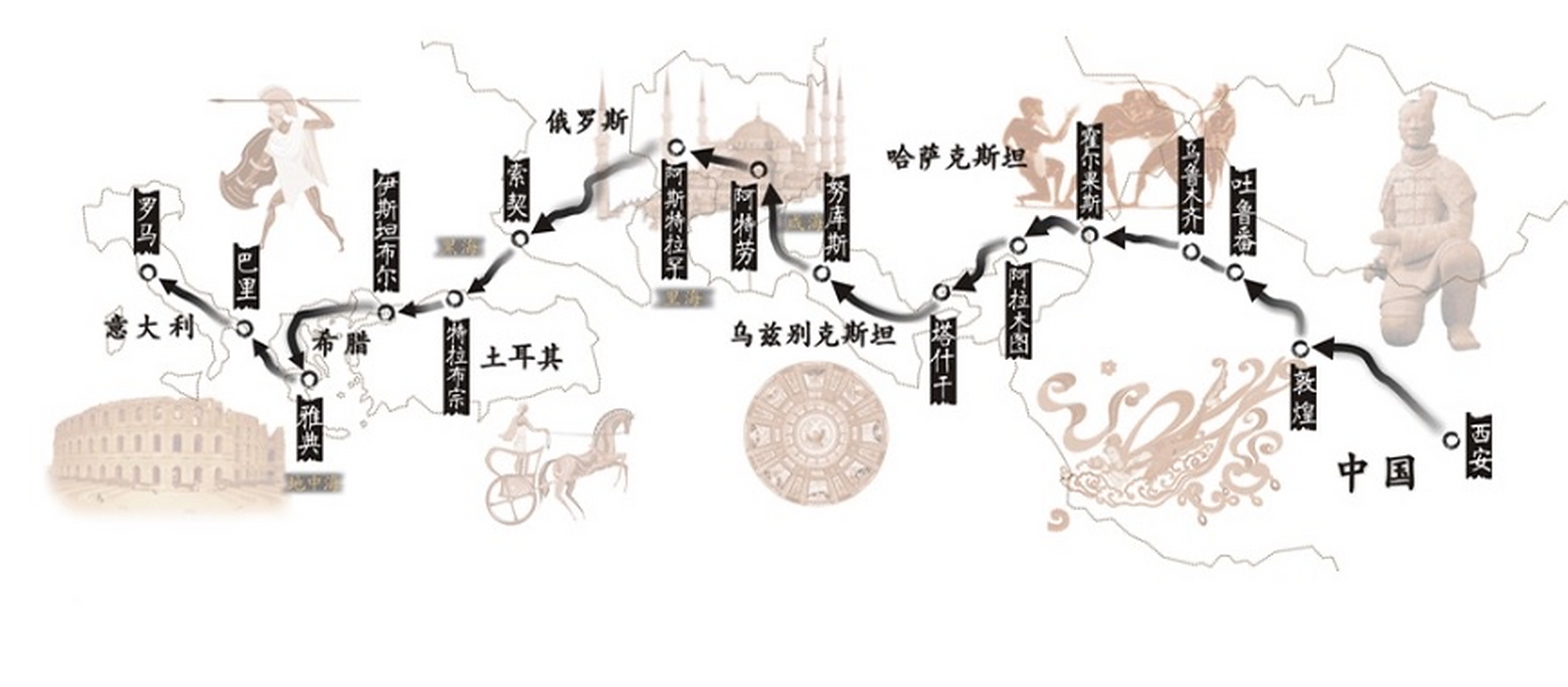 中欧班列,古人的先见之明,当代的中国智慧!