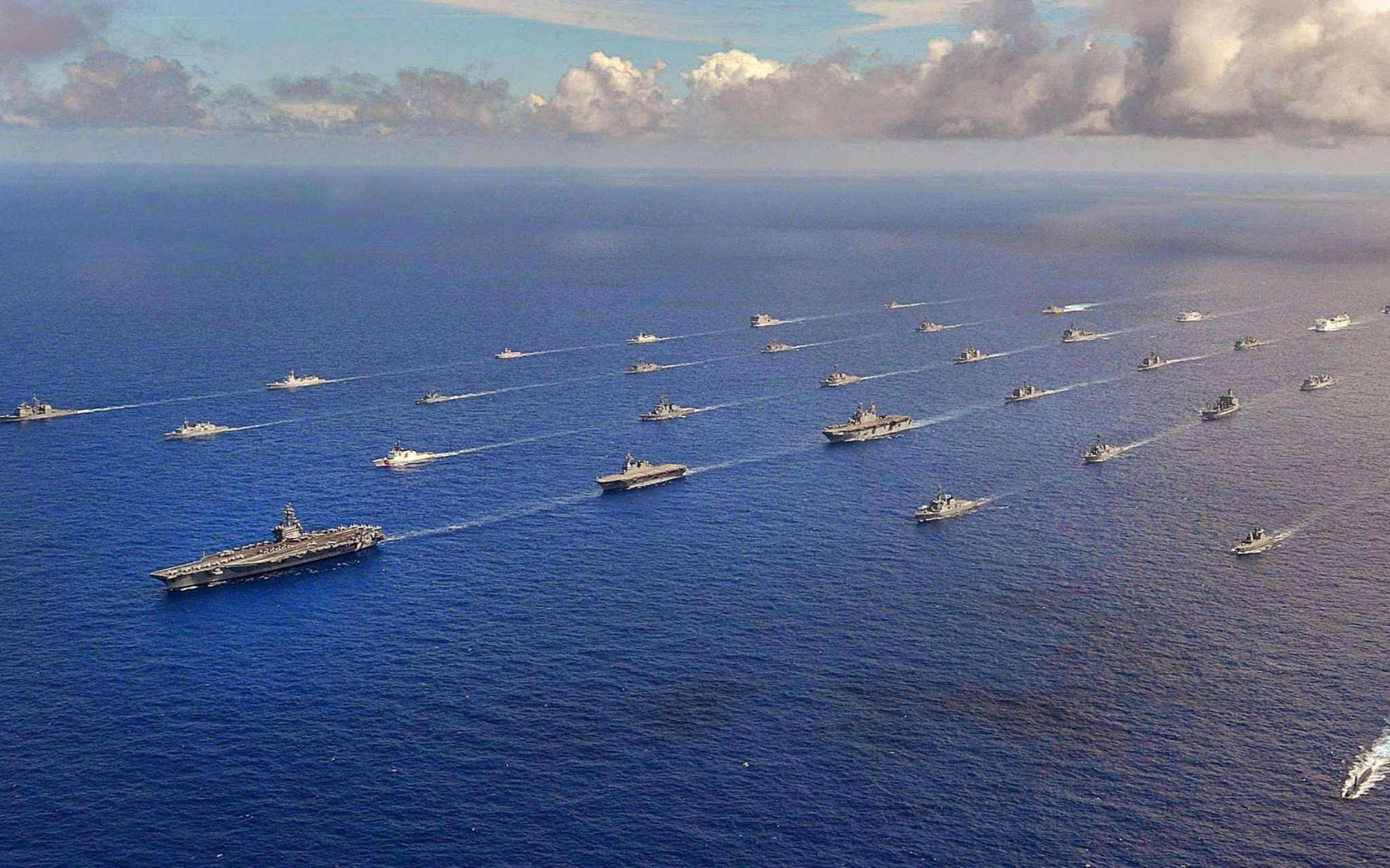 美国海军太平洋舰队于周三(5月22日)宣布,2024年环太平洋军事演习