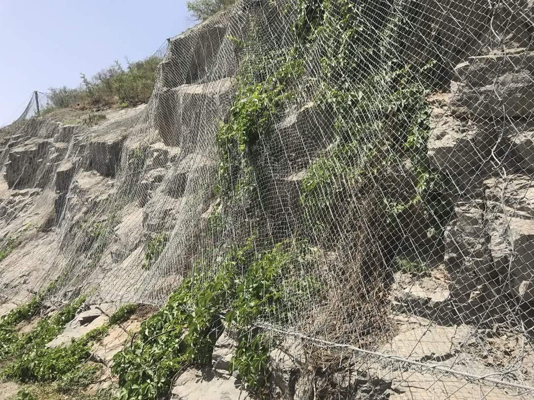 引起高速公路高边坡护坡的原因有: 1,路基下的地基为不稳定的天然