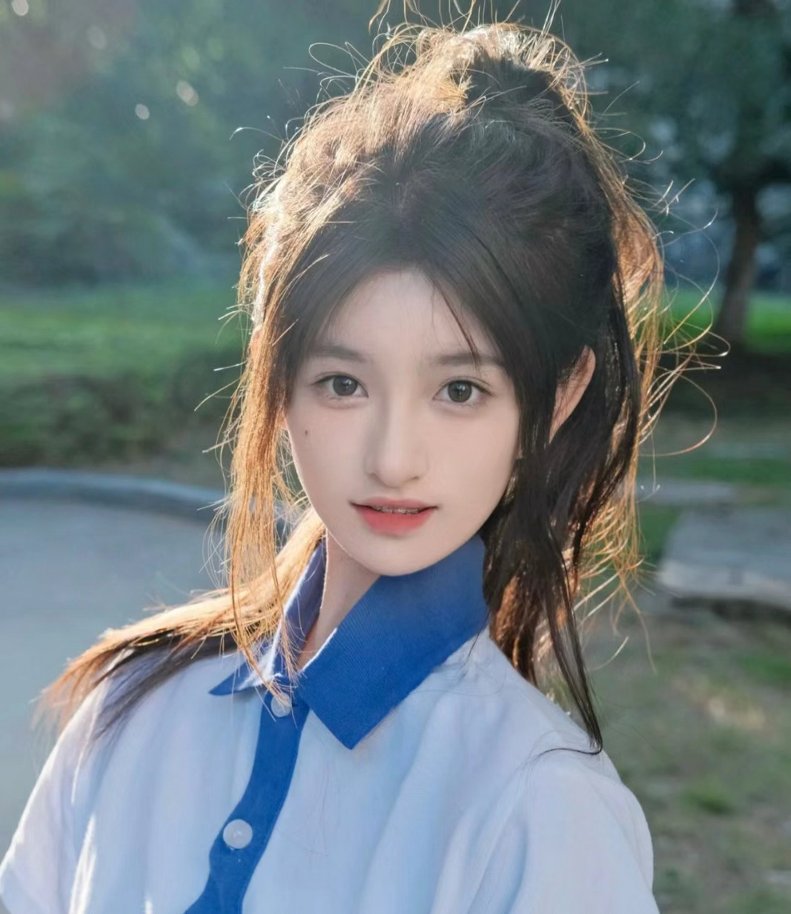 清纯女高,校花女神