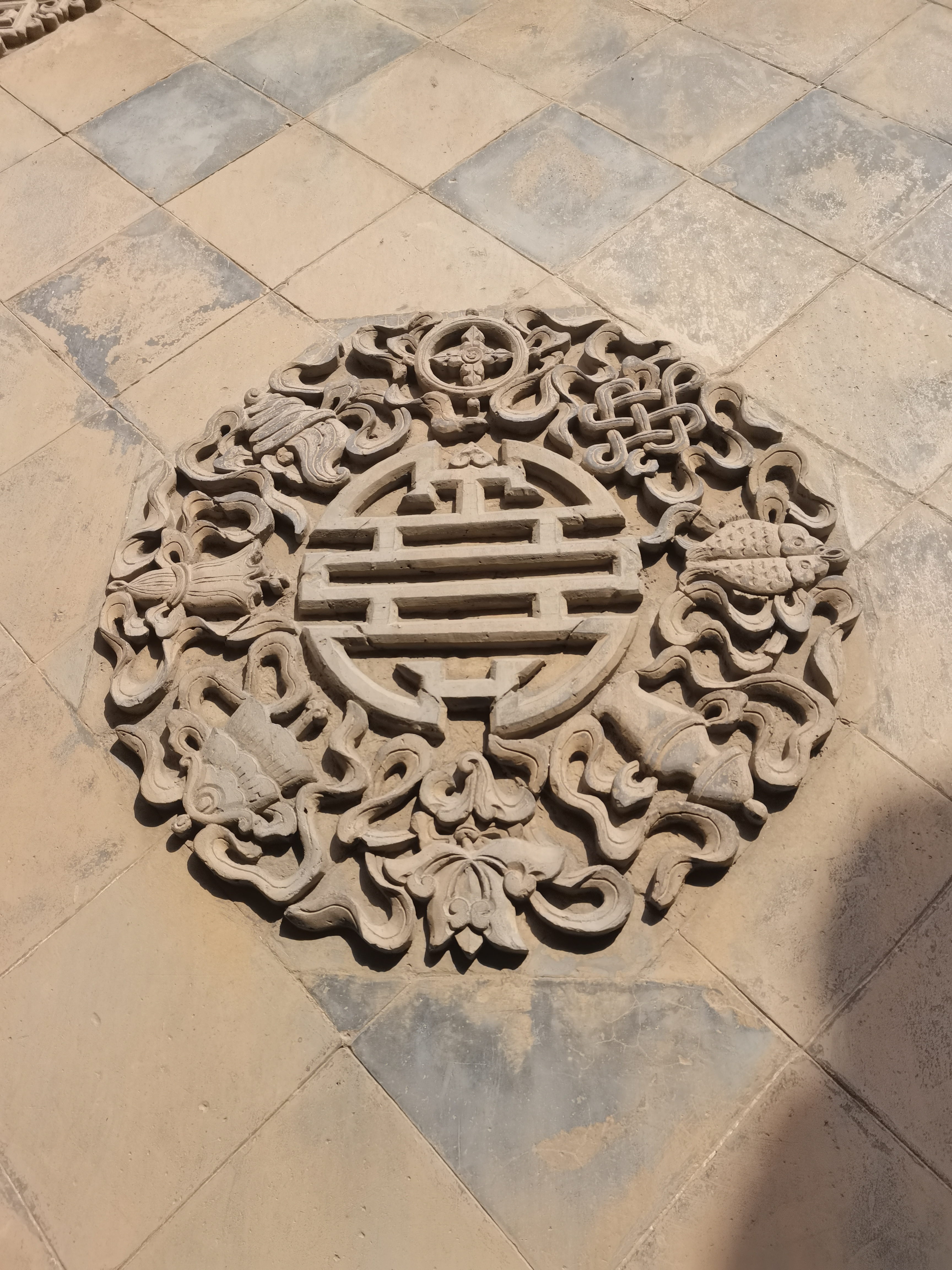 皇城相府之影壁砖雕