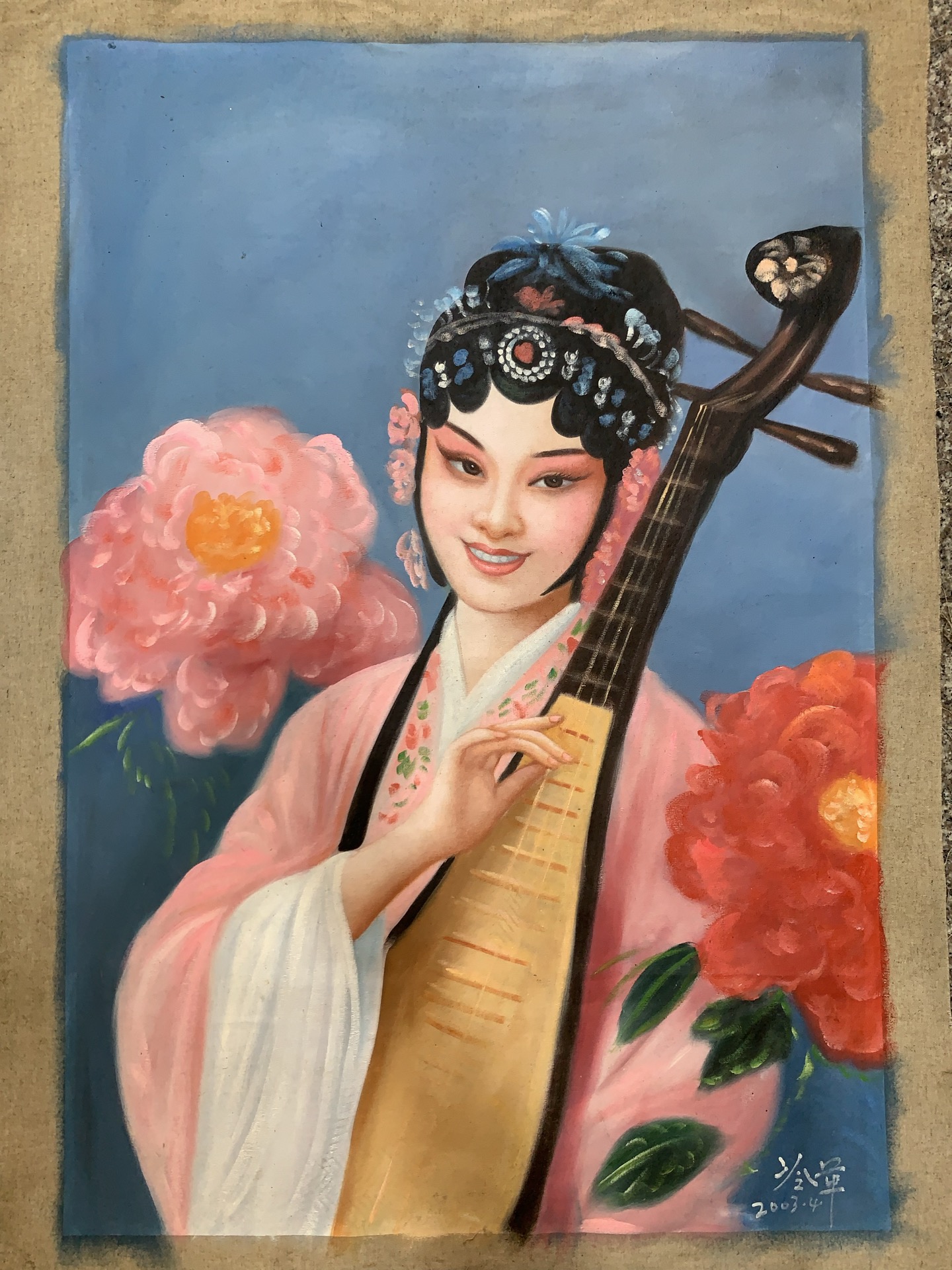作者:冷军 尺寸:全长100*70cm 画芯90*60cm 手工测量略有
