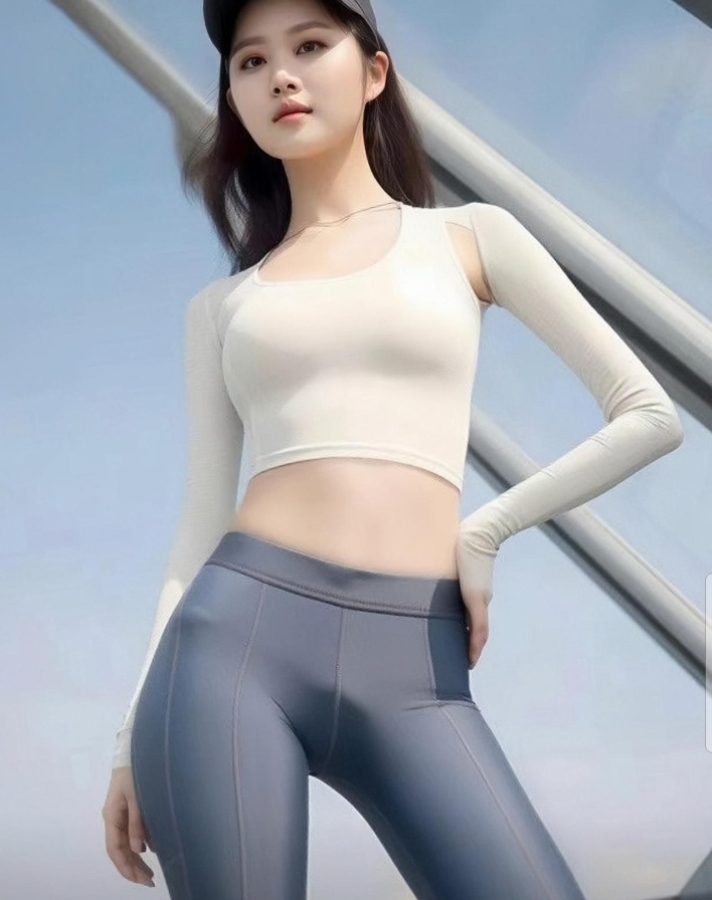 紧身裤不仅合适喜欢瑜伽的女人穿,也适合喜欢爱运动的男人穿.