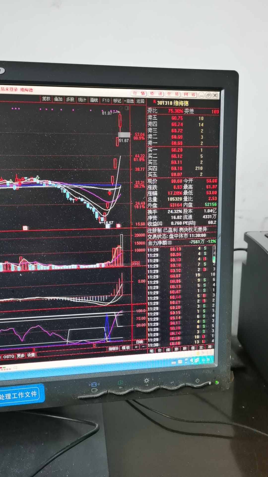 这是反映中国股民的歌曲          《股民老张》 九点半上岗 十五点