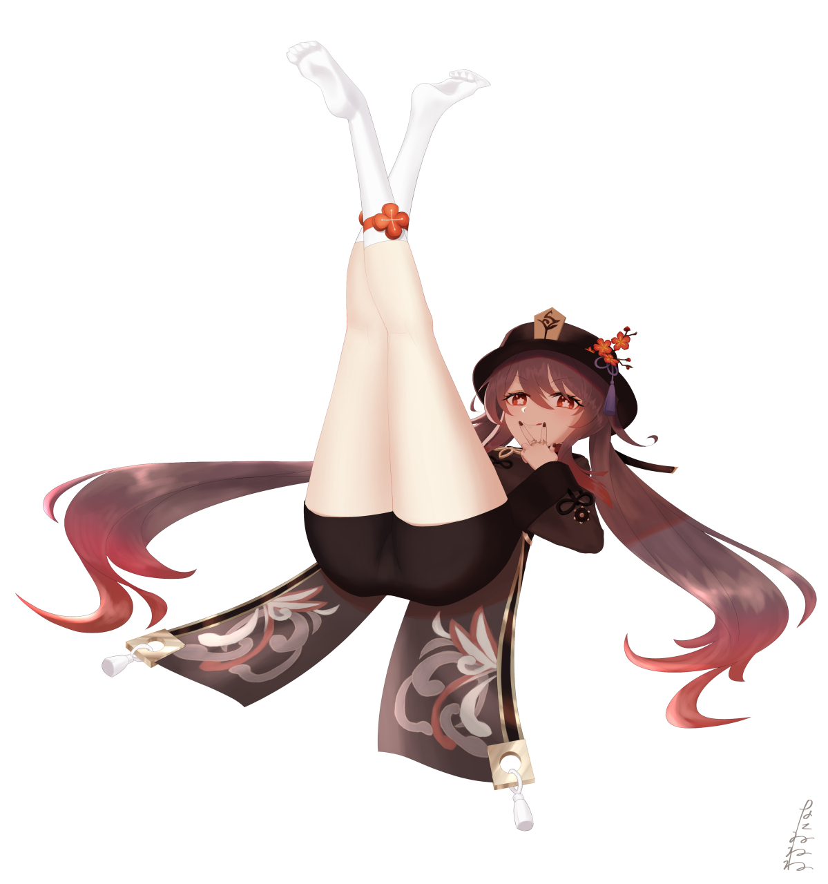 [打call] 近期p站好多玉足胡桃啊[打call][打call][打call] #原神