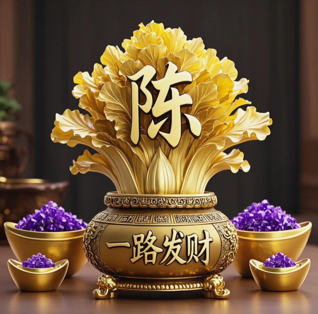 姓氏头像~百财入门,财源滚滚,一路发财