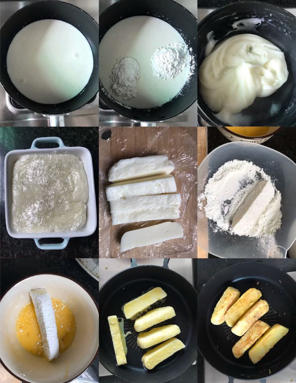 比奶酪还要好吃的煎酸奶,好吃不胖 刚出锅就被抢空 步骤简单有兴趣的