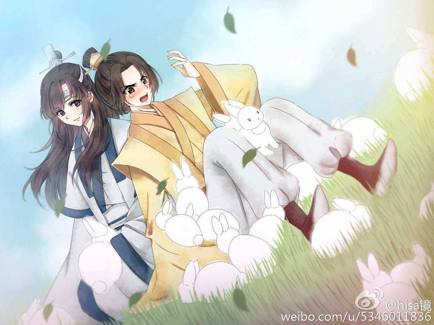 《魔道祖师》追凌图,可爱吗?