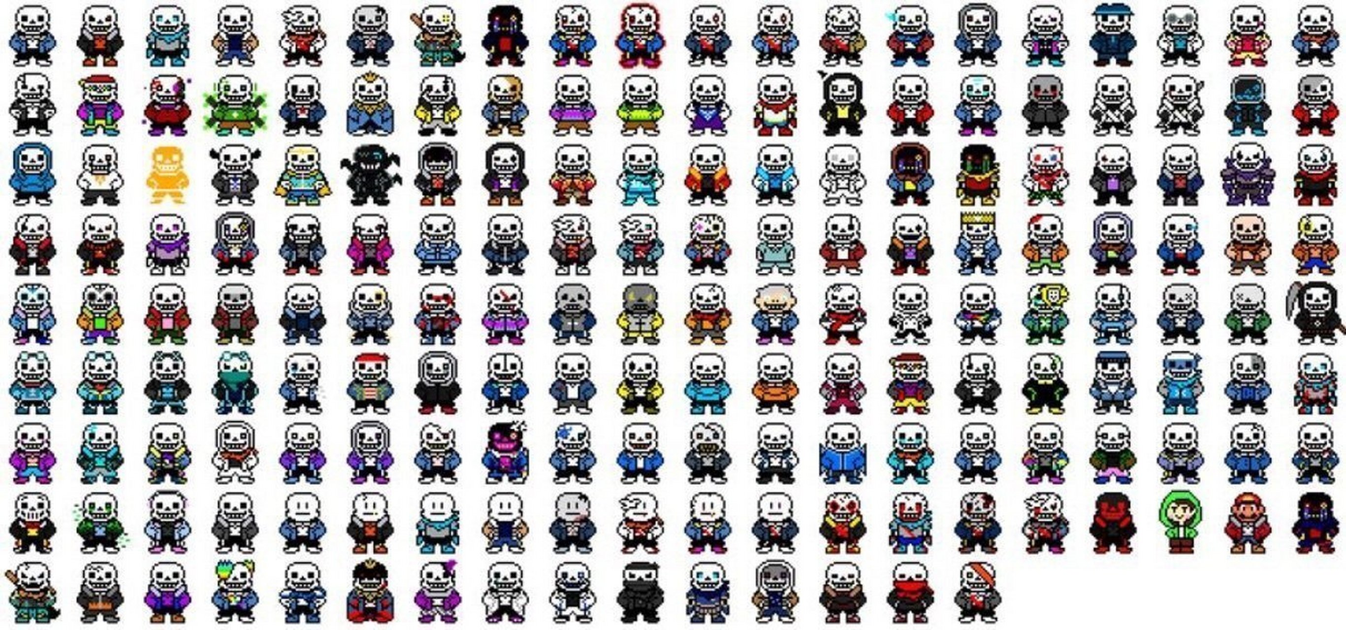 *你能在一堆sans里找到pj sans吗#传说之下