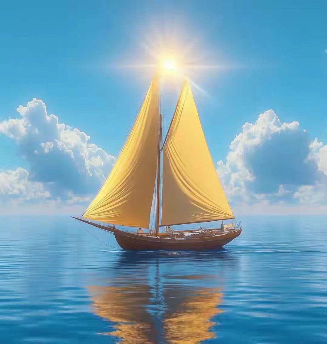 头像风景大海帆船海南风景微信好运气海边图帆船微信头像图片大全大图