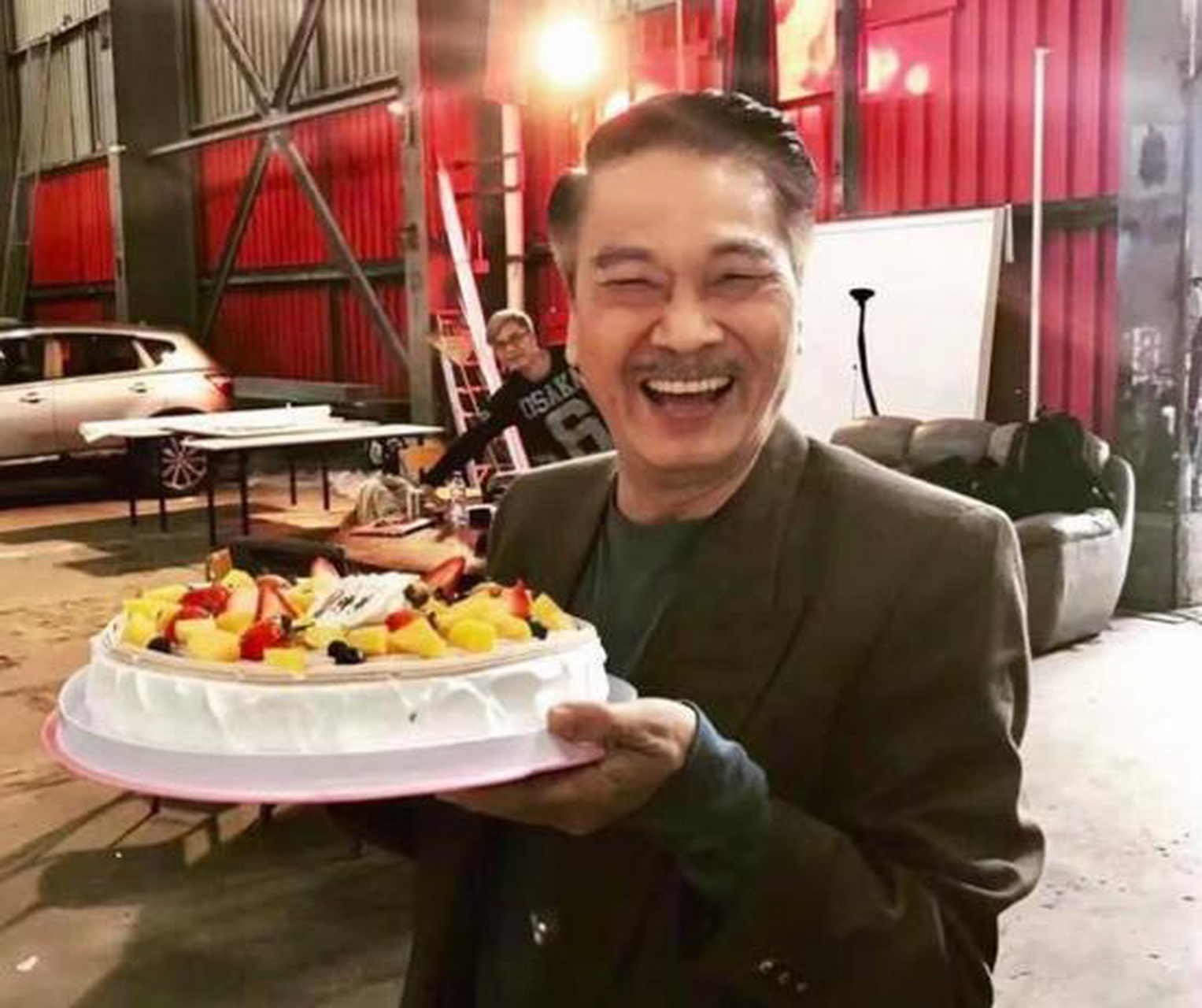 "  吴京和吴孟达,曾经在2019年共同出演《流浪地球》