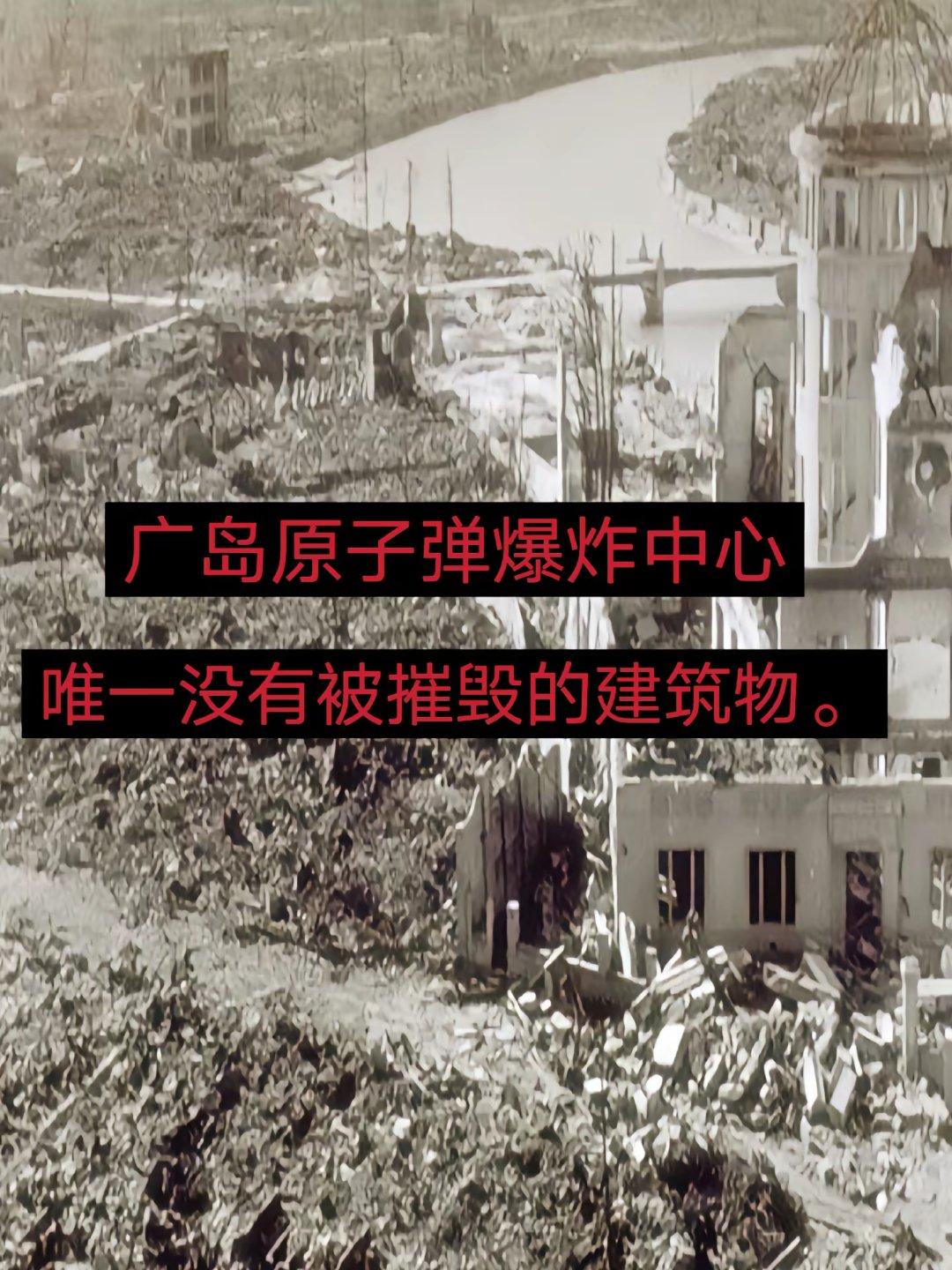 核武器#  1945年的日本,核爆广岛,长崎后的惨状