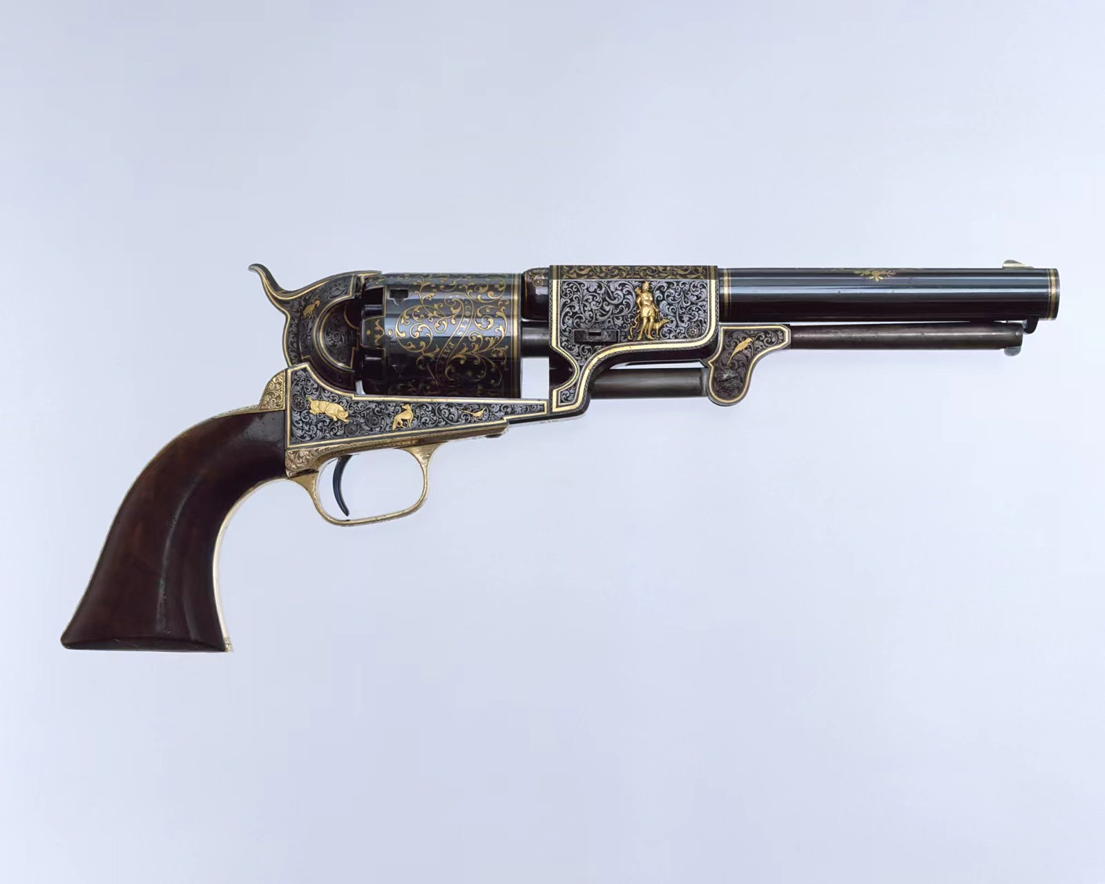左轮手枪的发明 塞缪尔61柯尔特(samuel colt,1814-1862 年)是美国