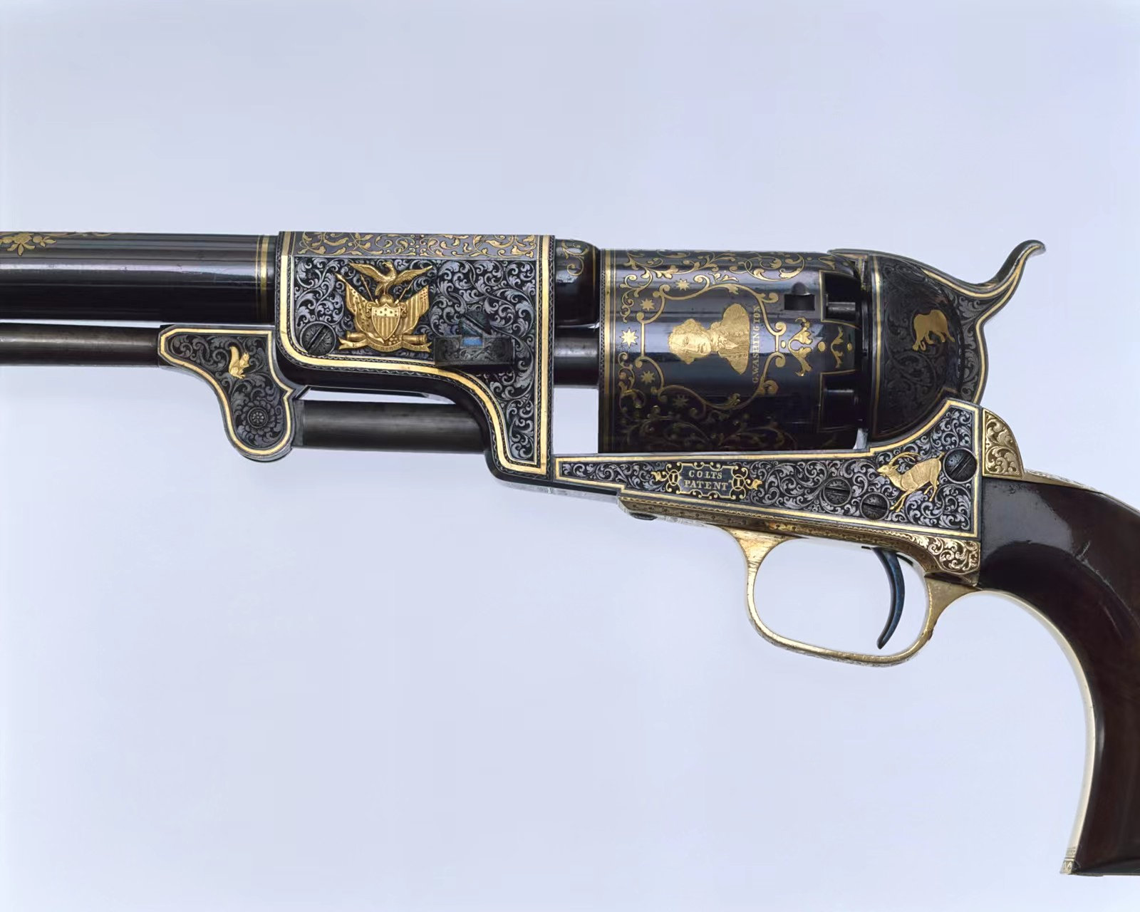 左轮手枪的发明 塞缪尔61柯尔特(samuel colt,1814-1862 年)是美国