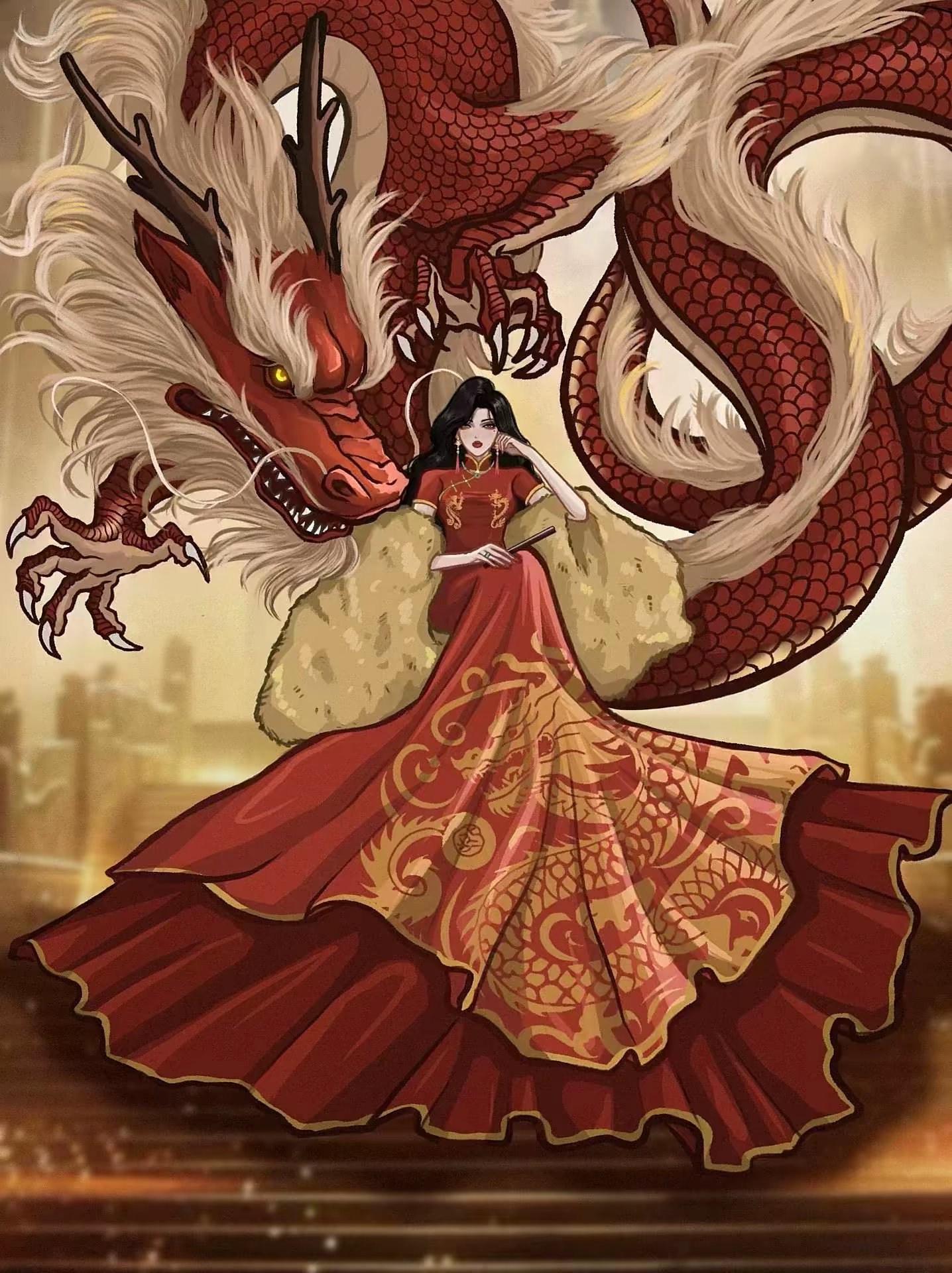 啊啊啊啊啊,咱妈拟人画可真好看呀. #祖国万岁