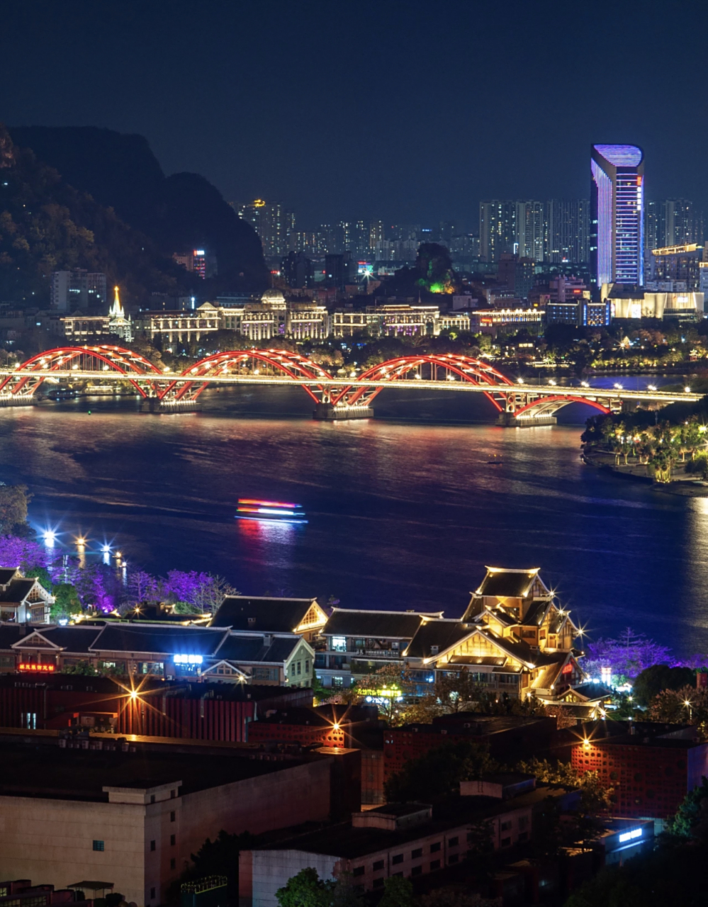 柳州我来了!今天看夜景
