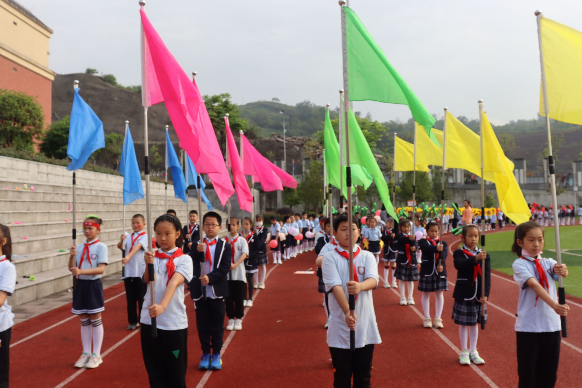 生物城小学运动会开幕式