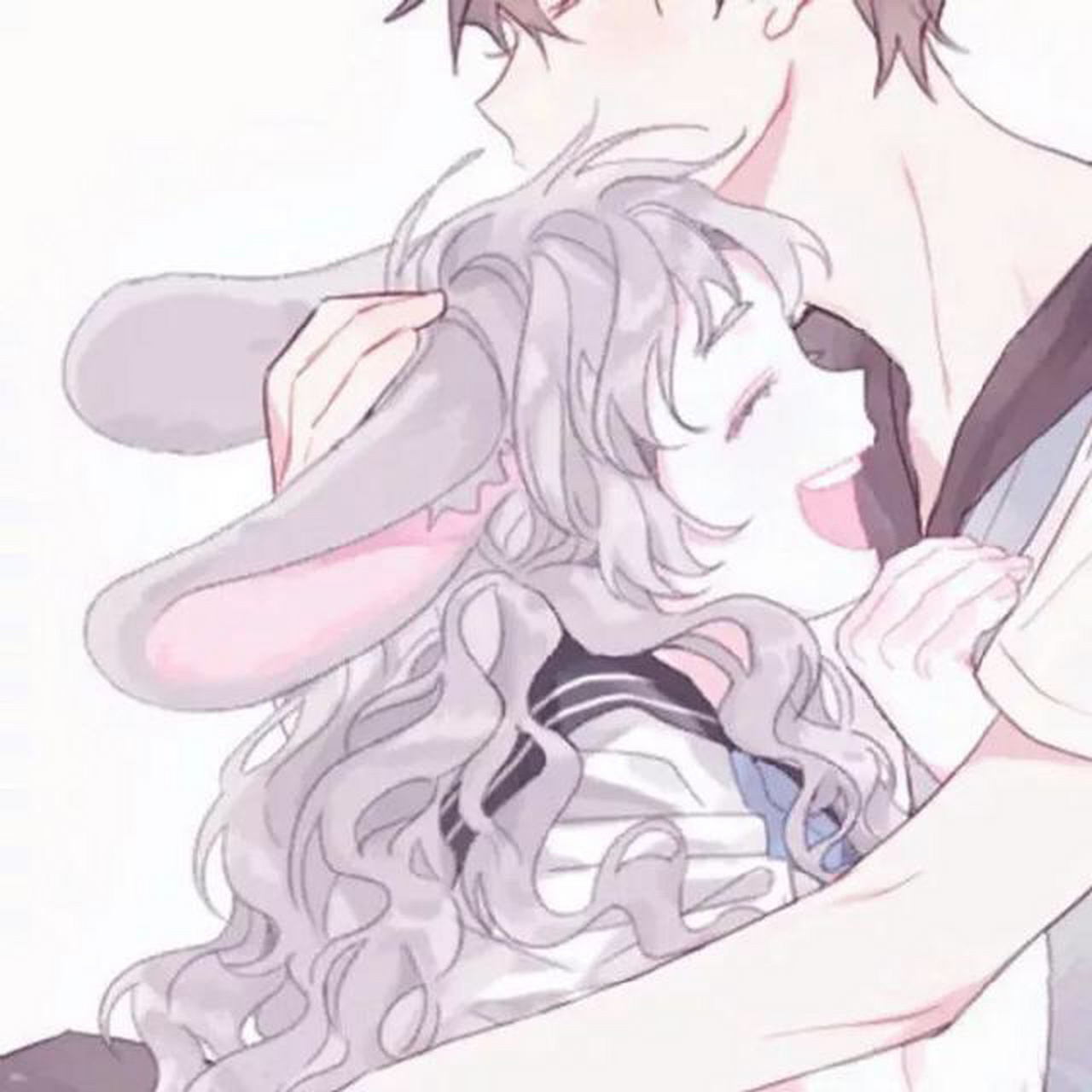 情侣头像[微笑]