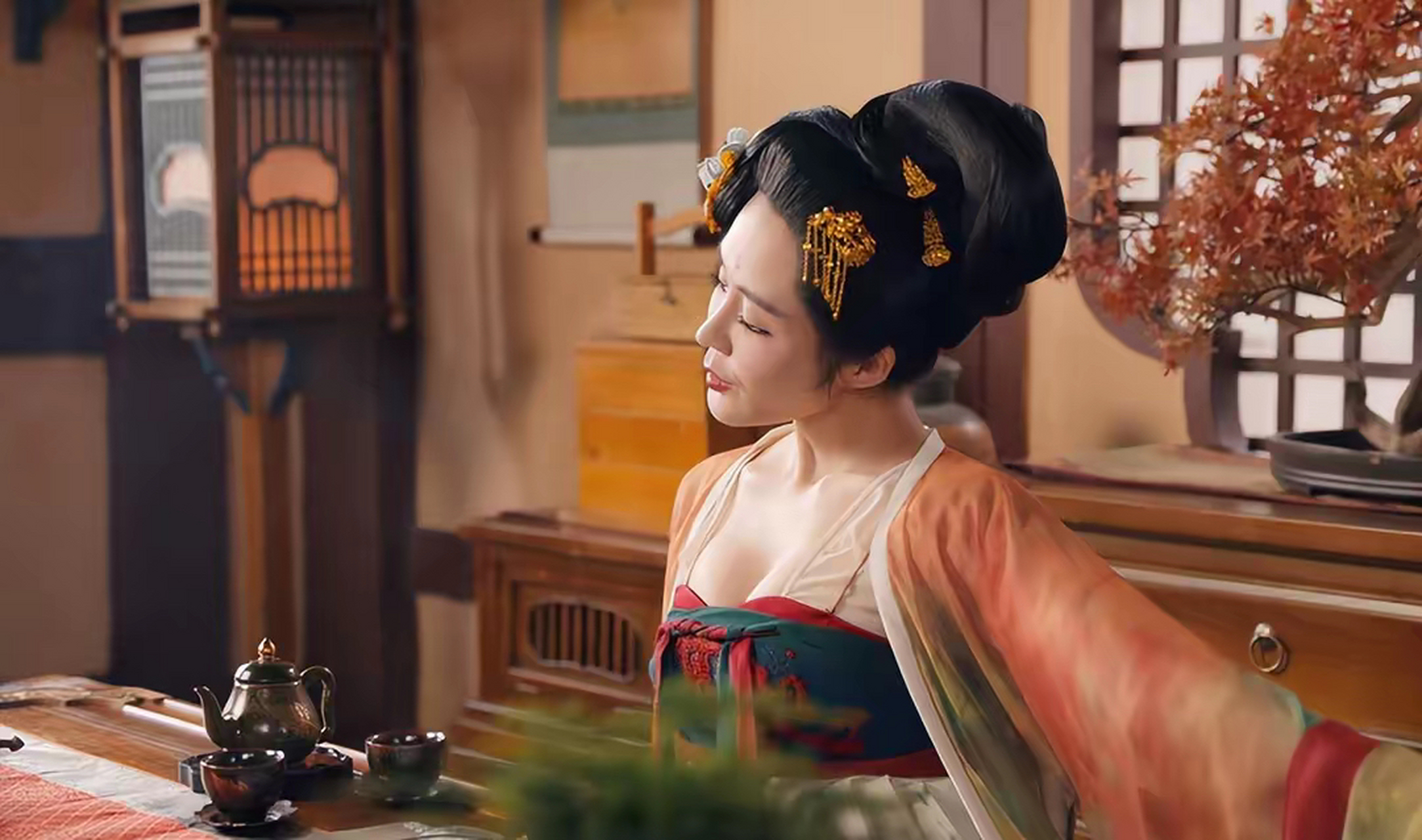 女演员长相很重要,《唐朝诡事录2》马夫人一出场,才知什么叫媚骨天成!