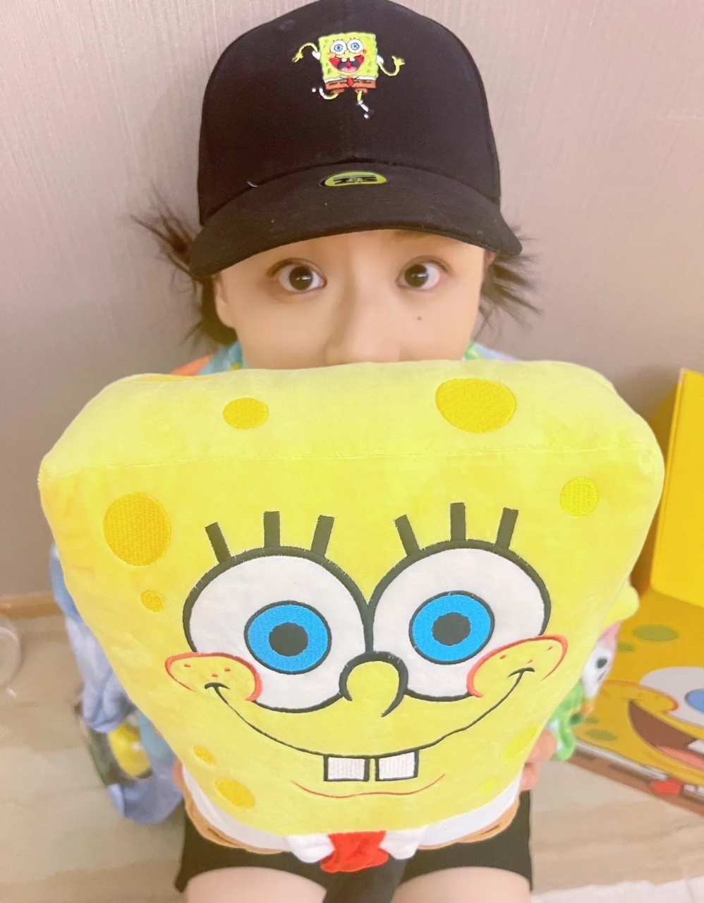 马思纯和海绵宝宝,哪个更可爱?