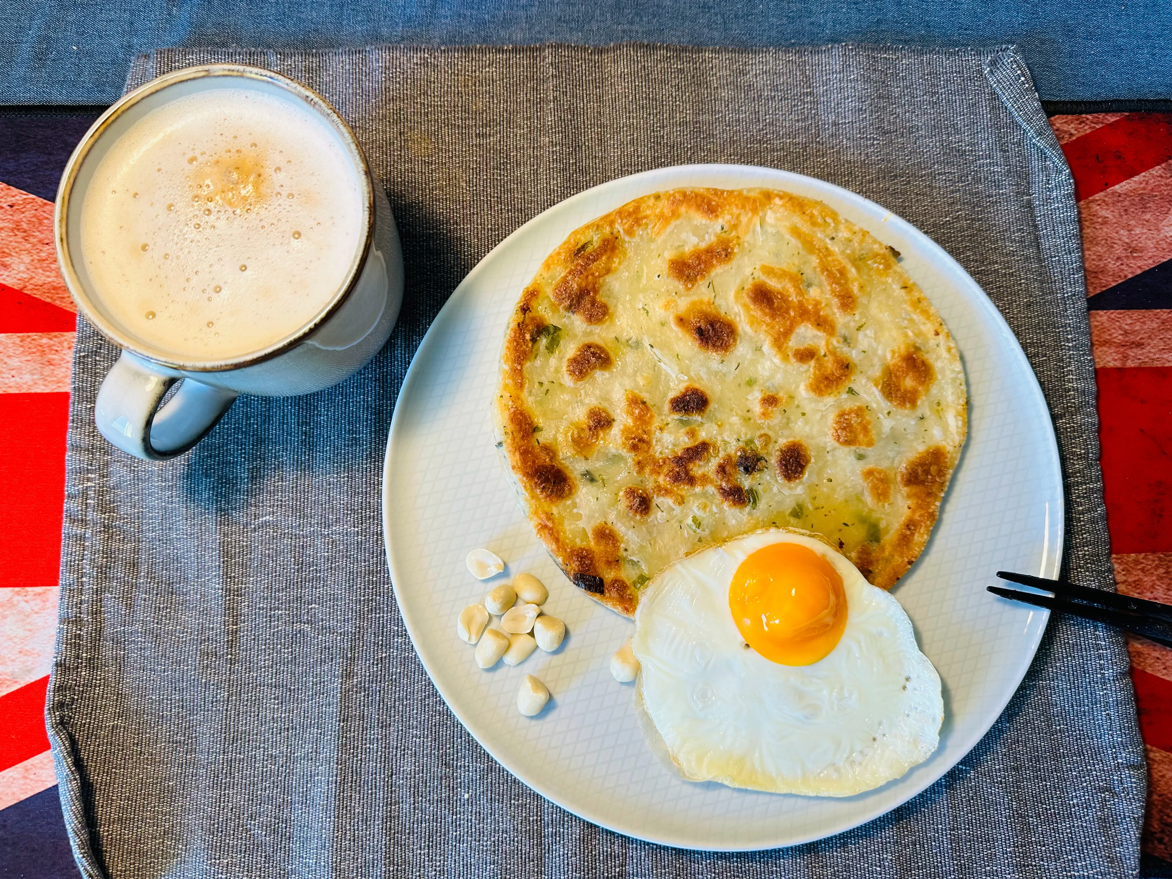 今天早起,准备了一家人的早餐