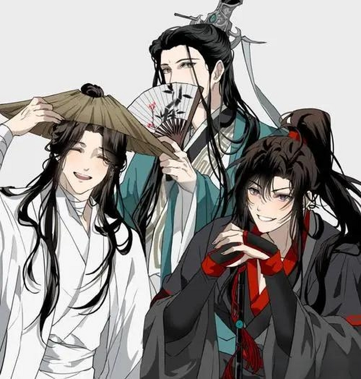 墨家三宝全家福