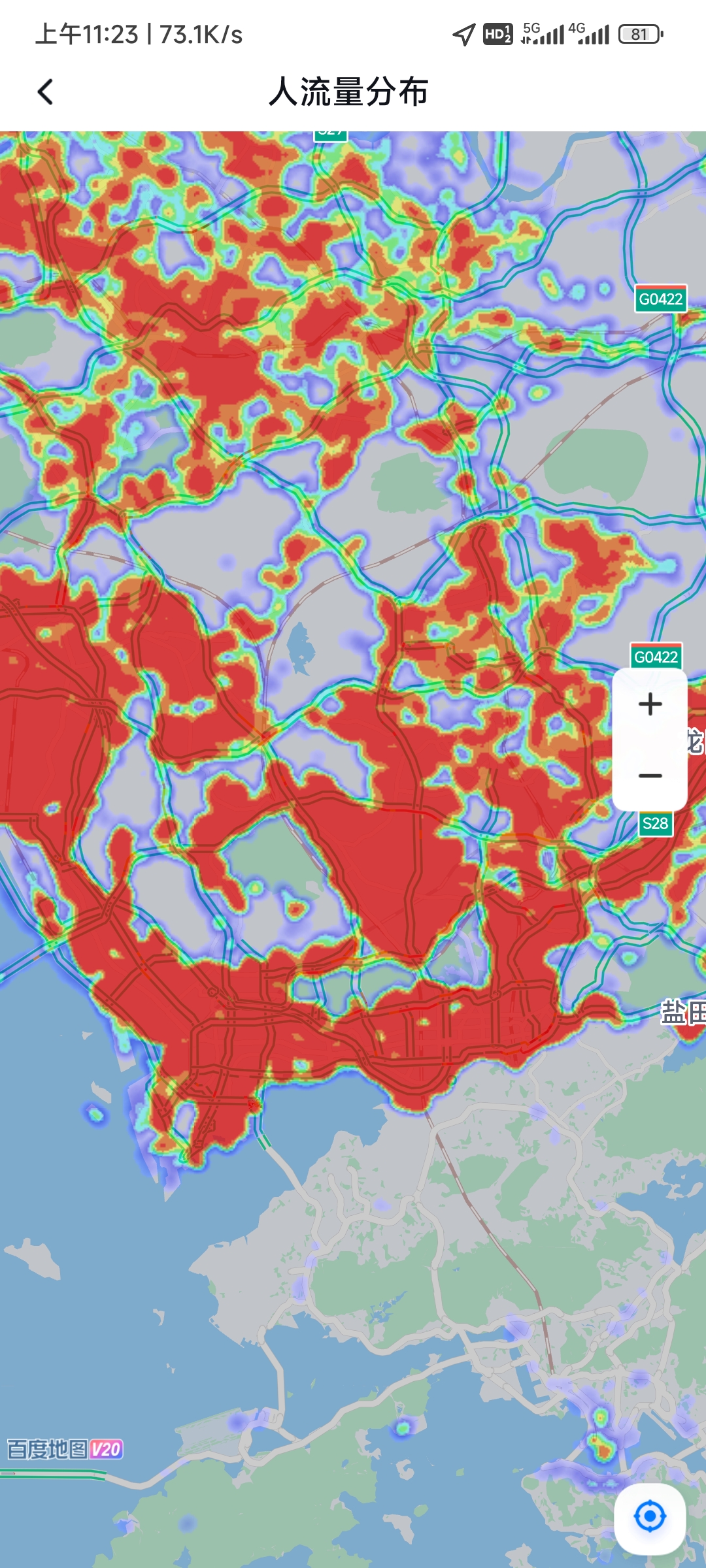 四大特区深圳,厦门,珠海,汕头,论热力图除了深圳有超一线的热力值外