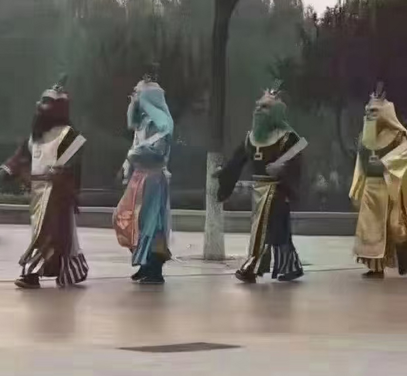 收了神通吧!四位大仙,邯郸市都成海了.