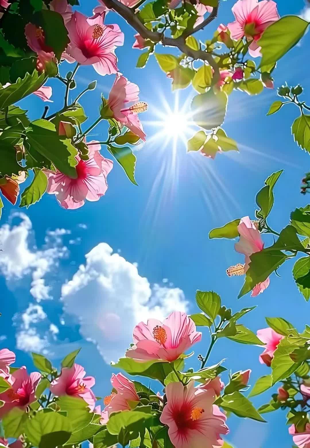 花开向阳,一路芬芳, 无论风雨如何,都坚定不移