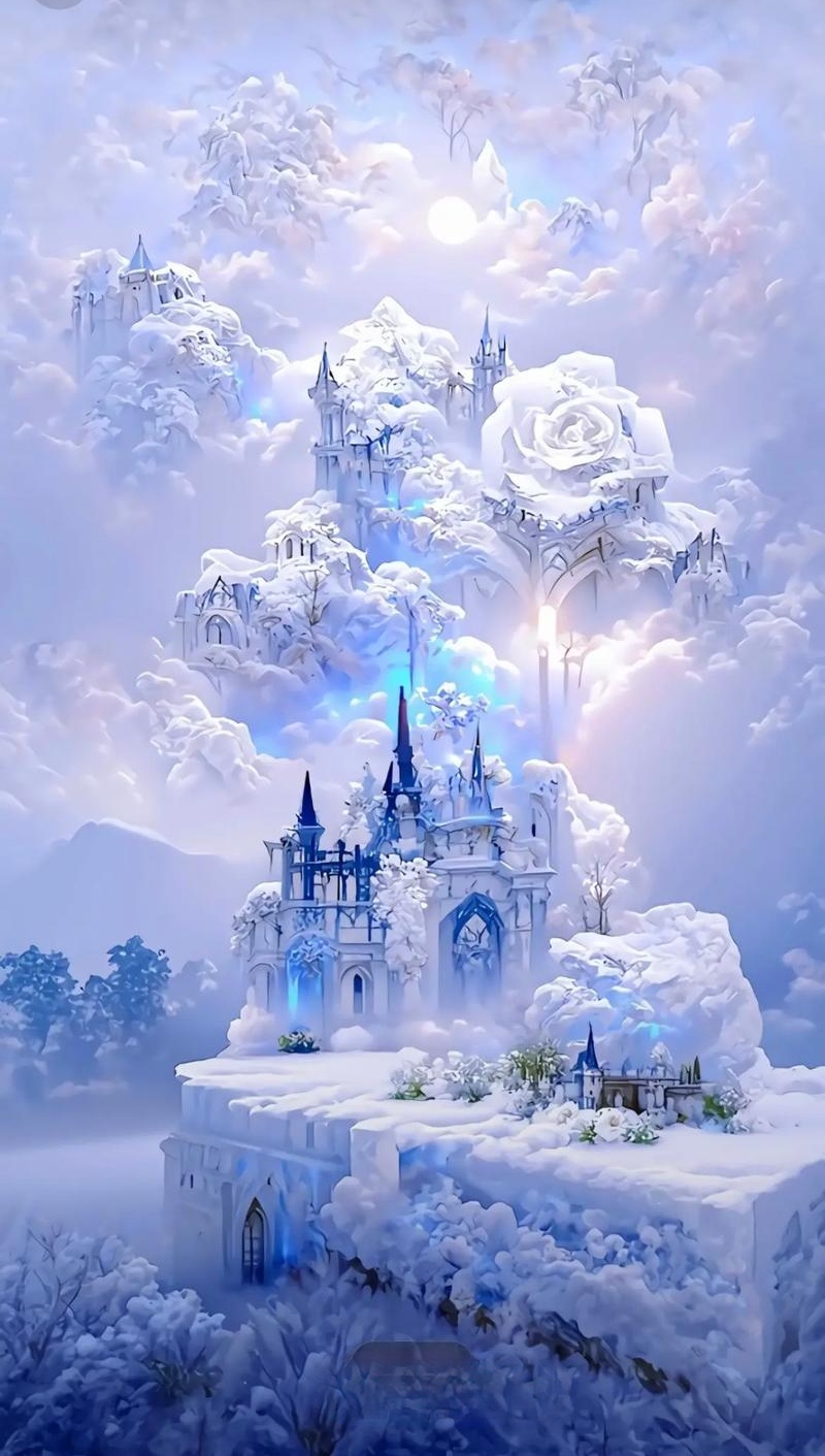 它矗立在山巅,宛如童话中的奇迹