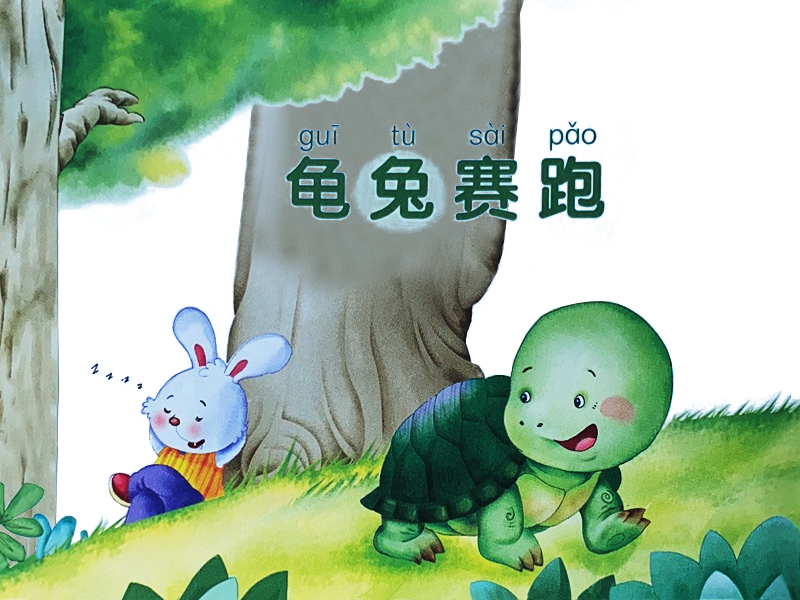 龟兔赛跑的故事  森林里要举行秋季运动会,好多小动物都从四面八方赶