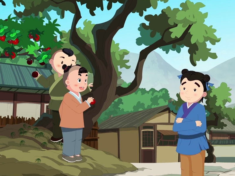 王戎不取道旁李/王戎识李/路边苦李  魏晋时有一个叫王戎的人,小时候