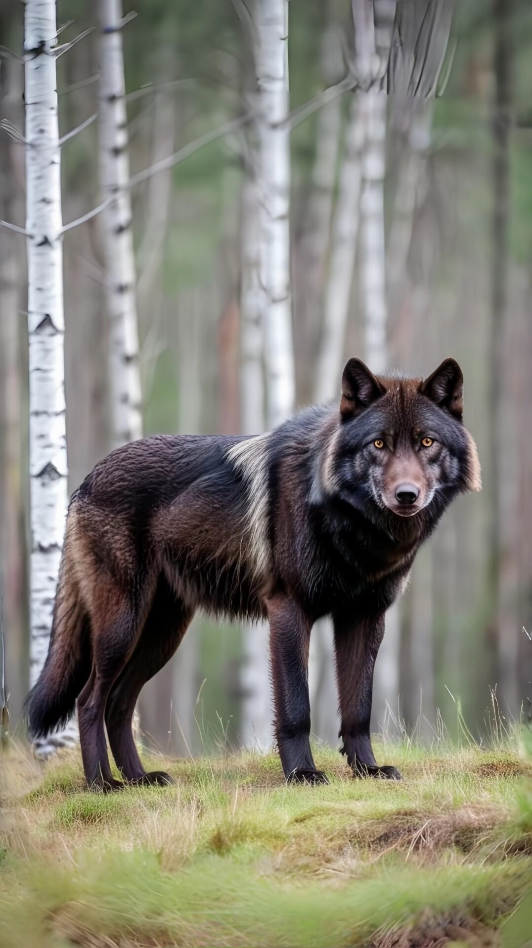 捷克狼犬北美灰狼犬,有狼血的狗.@捷克狼繁殖的动态