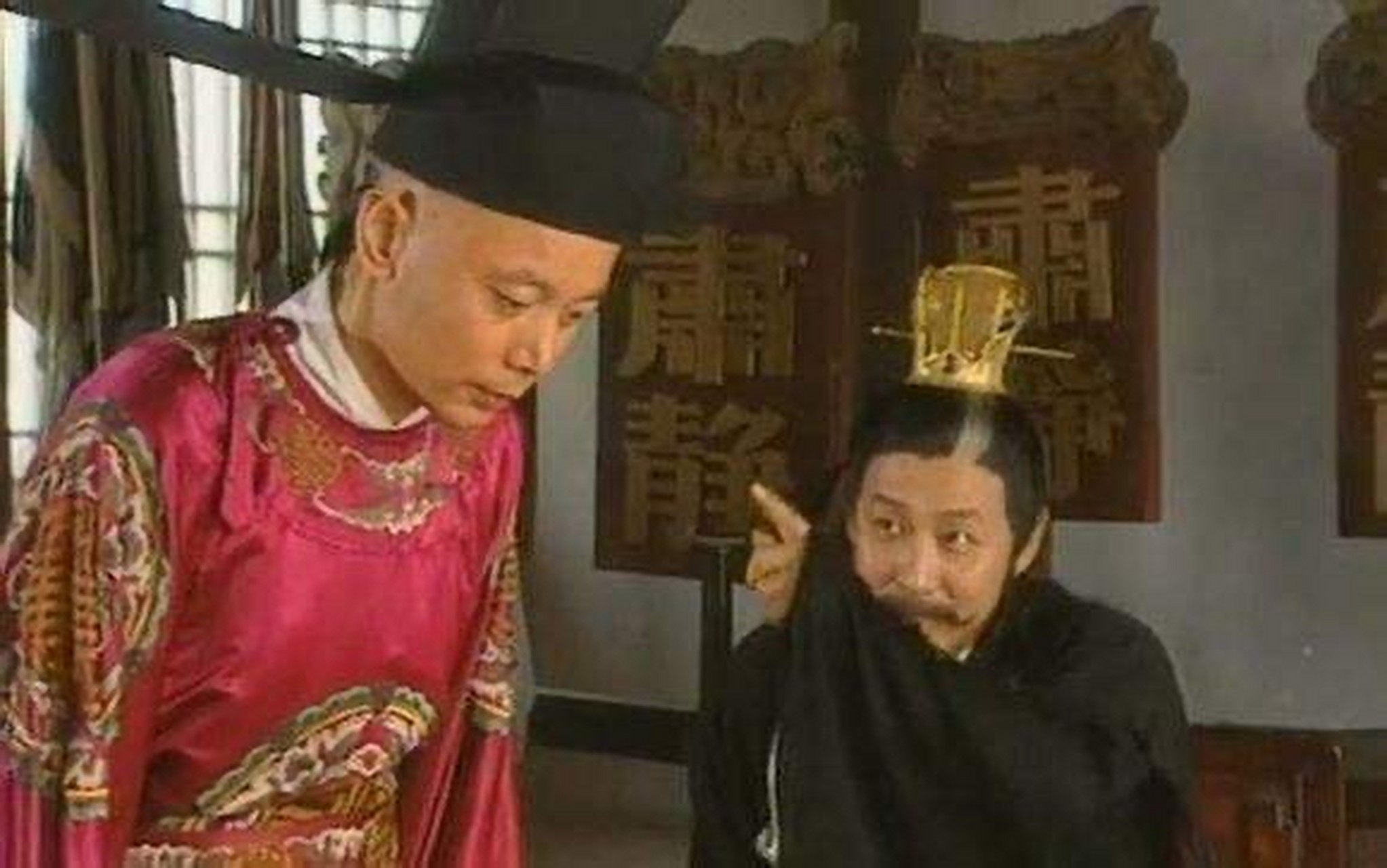 陈道明和葛优早期的一部很搞笑的喜剧《寇老西儿》,陈道明饰演的是