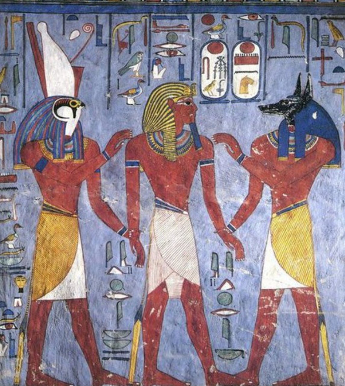 【古埃及】正面律 #历史冷知识# 古埃及正面律 也许你常常看见古埃及