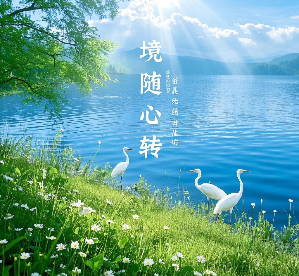 人生最大的智慧就是:境随心转