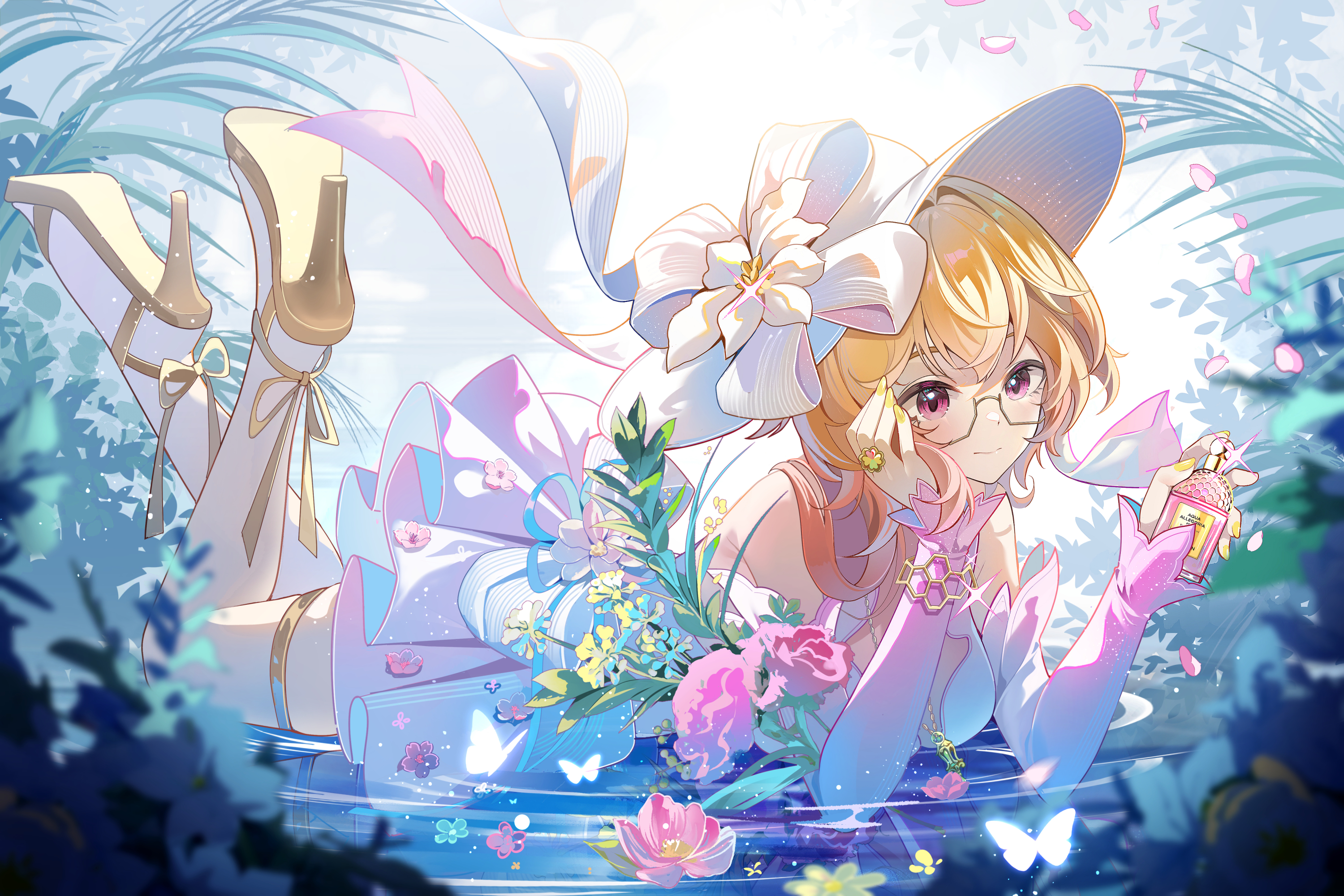 米游社大佬的同人(第二张是官方联动图),这样的艾梅