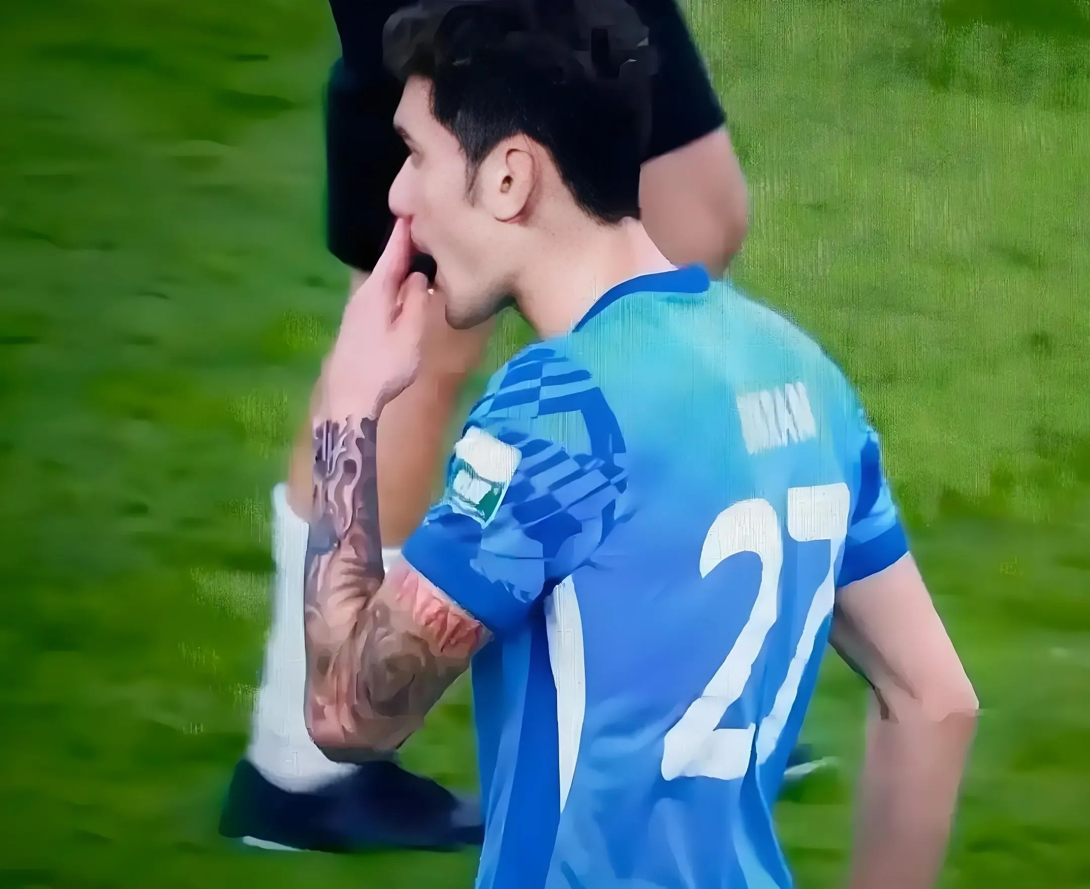 唯一亮点？韩国名将赞19岁蒯纪闻：他是国足美好的简单介绍