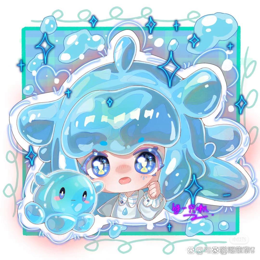 蛋仔派对游戏# 艾比头像～(敲可爱,有女生的和男生的)